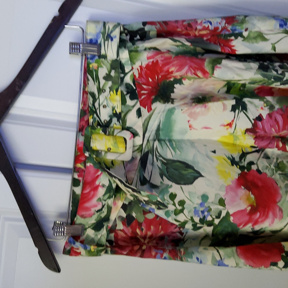 Zara midi floral skirt